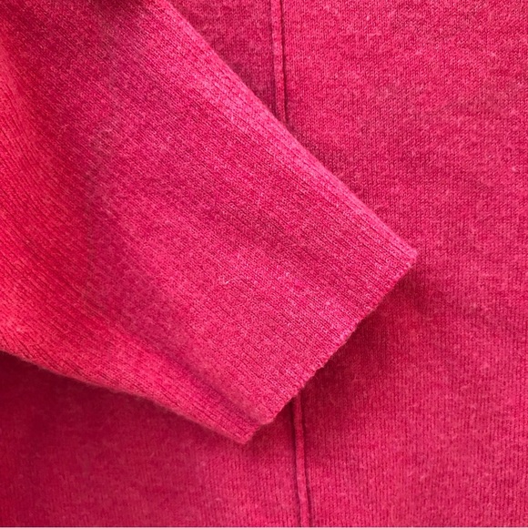 Chicos Hot pink soft stretchy wide Crewneck barbiecore long sleeve tunic XL - Picture 4 of 8